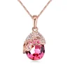 Kette India Rosegold aus Messing Damen