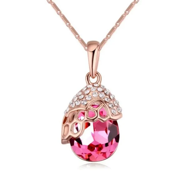 Kette India Rosegold aus Messing Damen