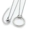 Kette mit Ring Silber aus Titan Damen