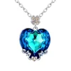 Kette Mom Herz Silber aus Messing Damen