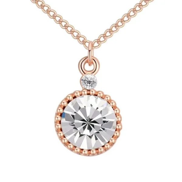 Kette Shiny Rosegold aus Messing Damen