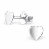 Ohrstecker Herz aus 925 Silber Damen
