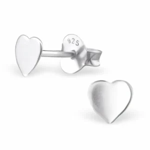 Ohrstecker Herz aus 925 Silber Damen