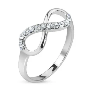 Ring Infinity Silber aus Messing Damen