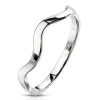 Ring Wellendesign verschiedene Farben aus Edelstahl Damen